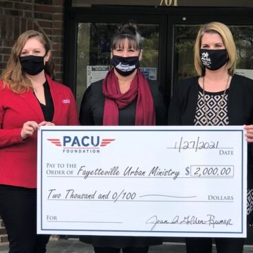 PACU Foundation Awards $6000 to local charities