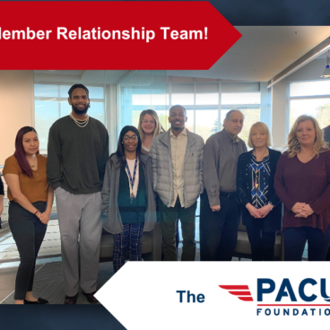 PACU Member Relationship Team Celebrates Fundraising Success
