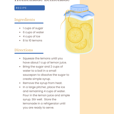 Design Your Own Lemonade Stand and Try Out This Lemonade Recipe