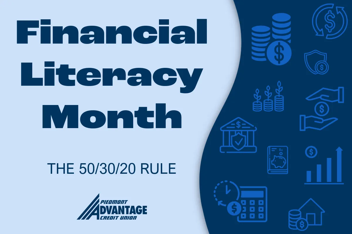 Financial Literacy Month, the 50/30/20 rule